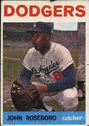 1964 Topps Baseball Cards      088      John Roseboro